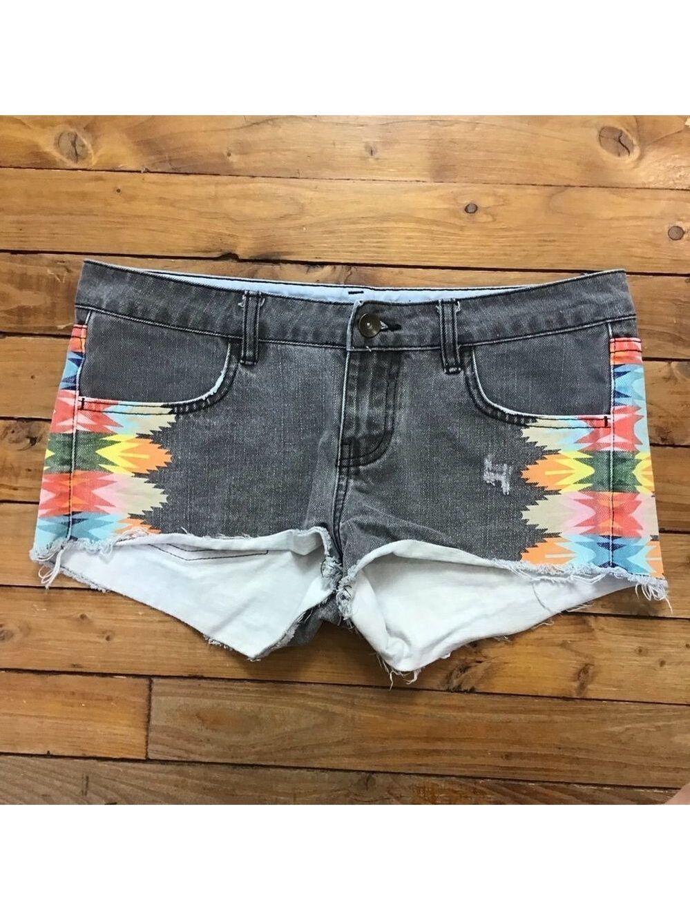 ELEMENT low rise denim jeans distressed size 27